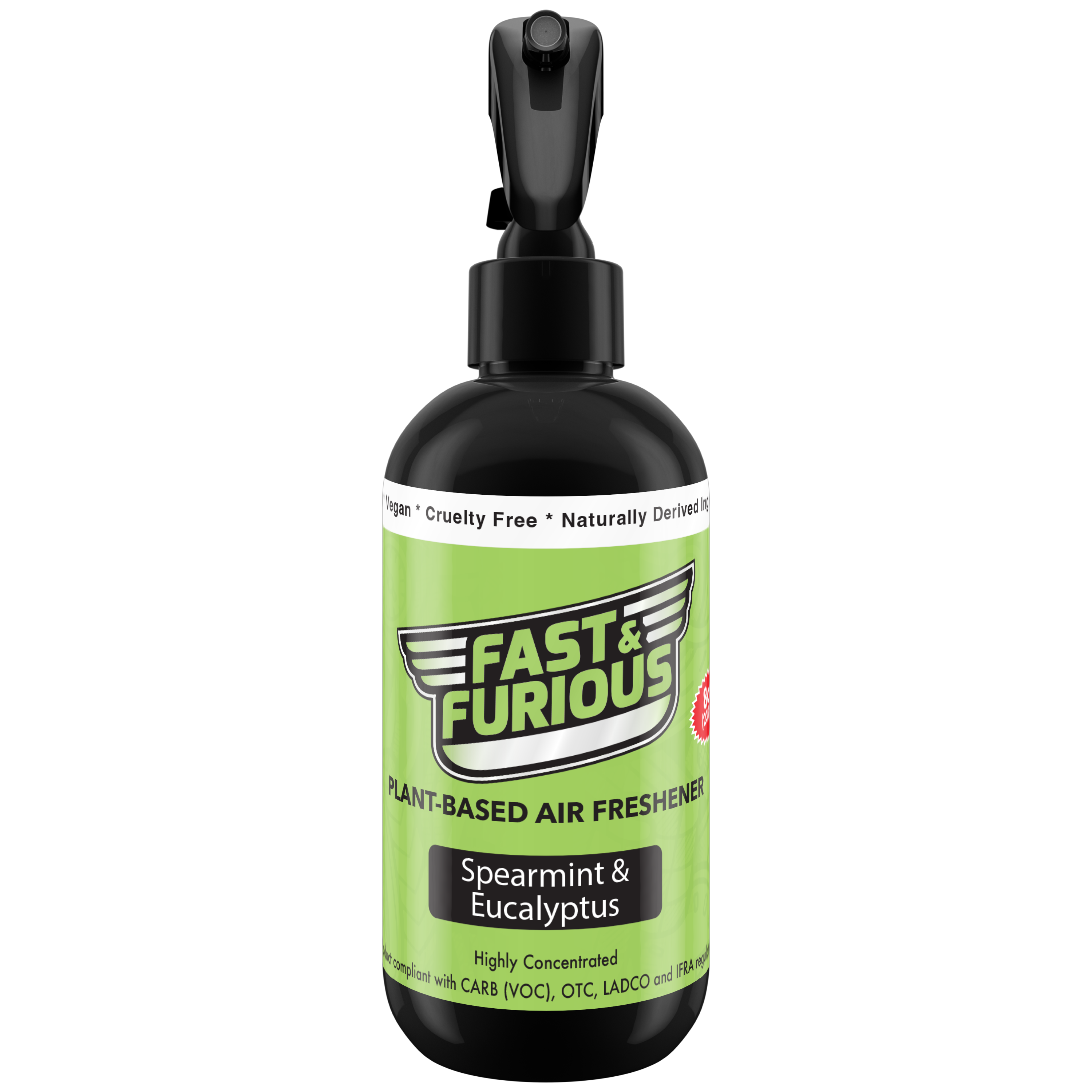 Fast and Furious Plant-Based Air Freshener - Spearmint & Eucalyptus Scent